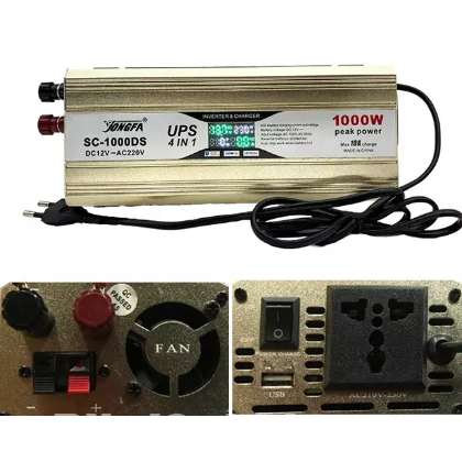 Yongfa SC-1000DS 4-in-1 Digital Inverter & Charger
